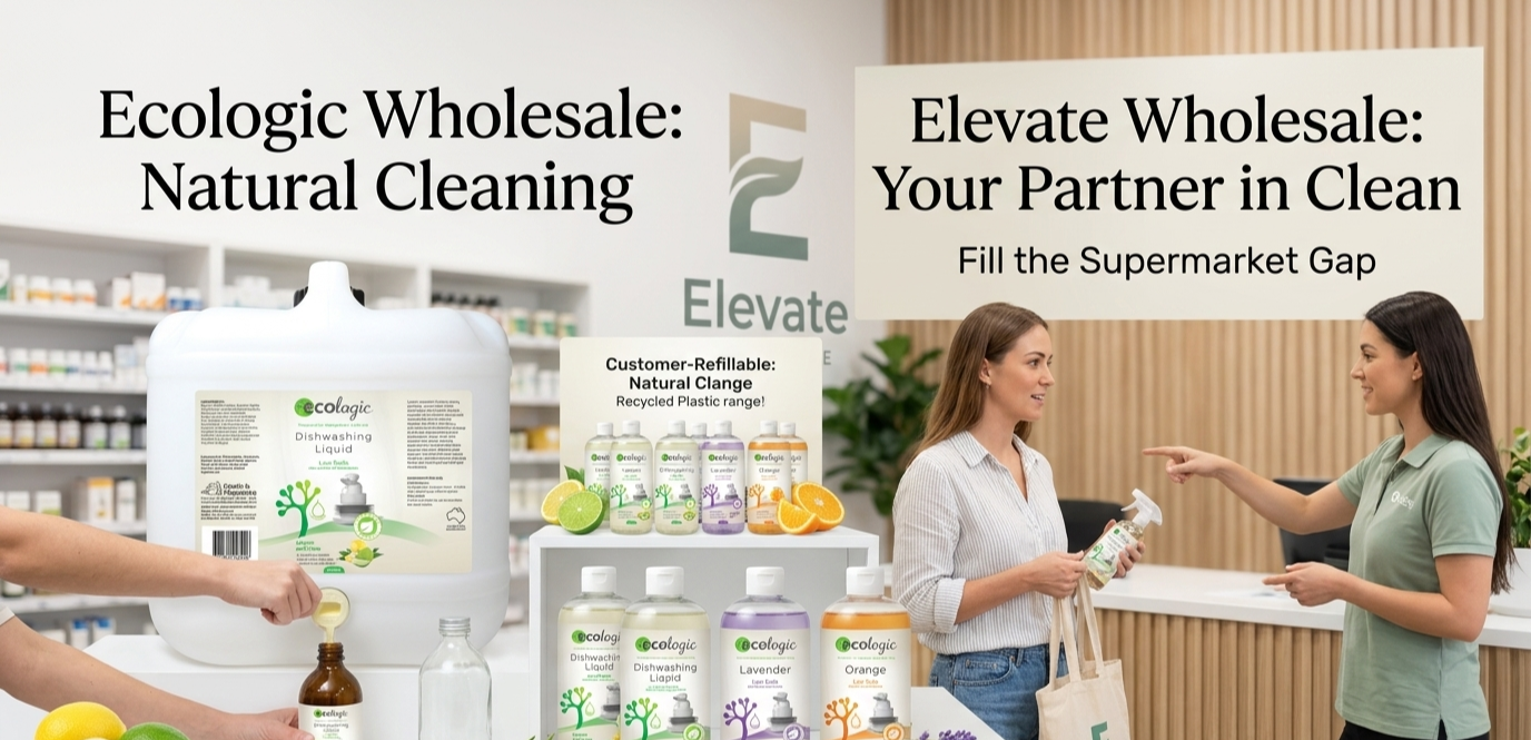 Wholesale Cleaning Supplies: Ecologic Natural Range for Retailers
