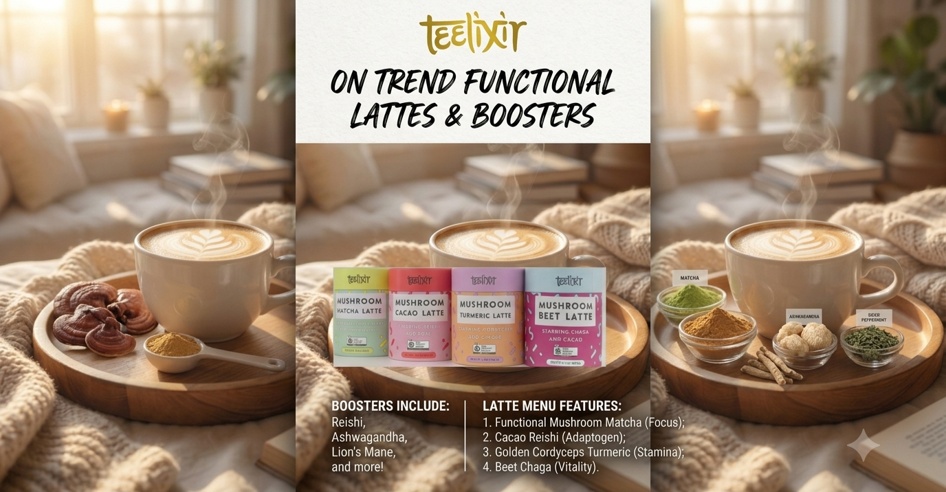 Functional Lattes & Adaptogen Boosters to Grow your Cafe
