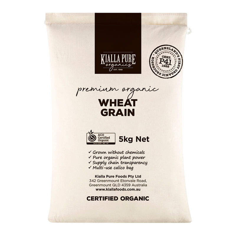 Kialla Pure Foods Organic Wheat Grain 5kg