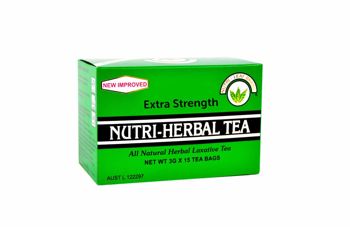 Nutrileaf Nutri Leaf Herbal Tea Extra   Strength Dieters 15 tea bags.