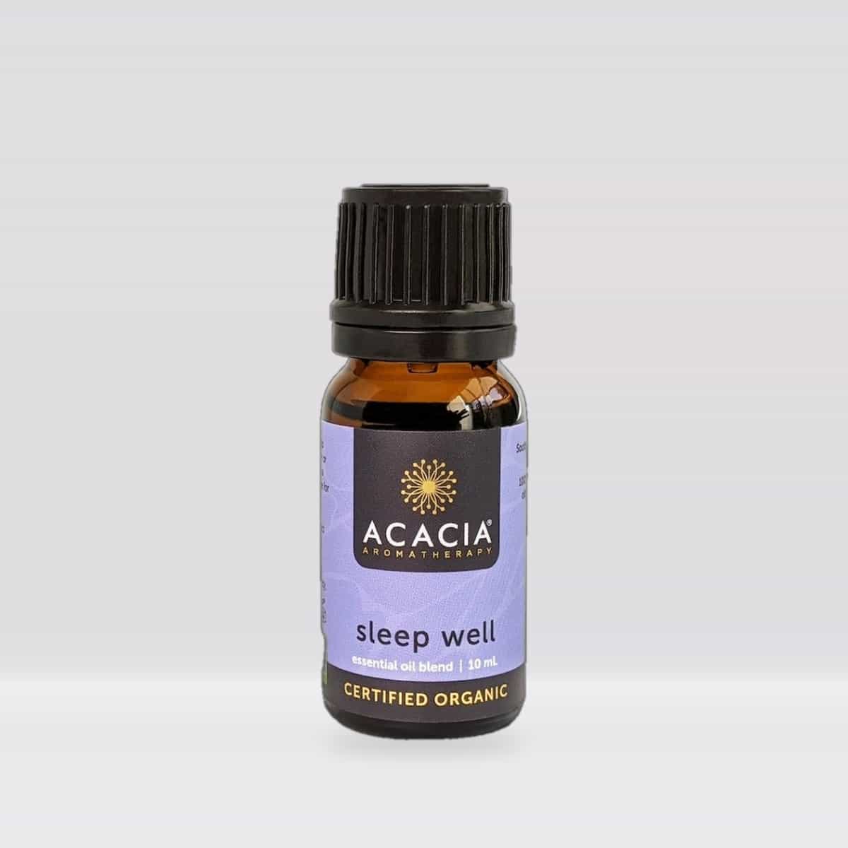 Acacia AromaTherapy Sleep Well Certified Organic Essential Oil 10ml