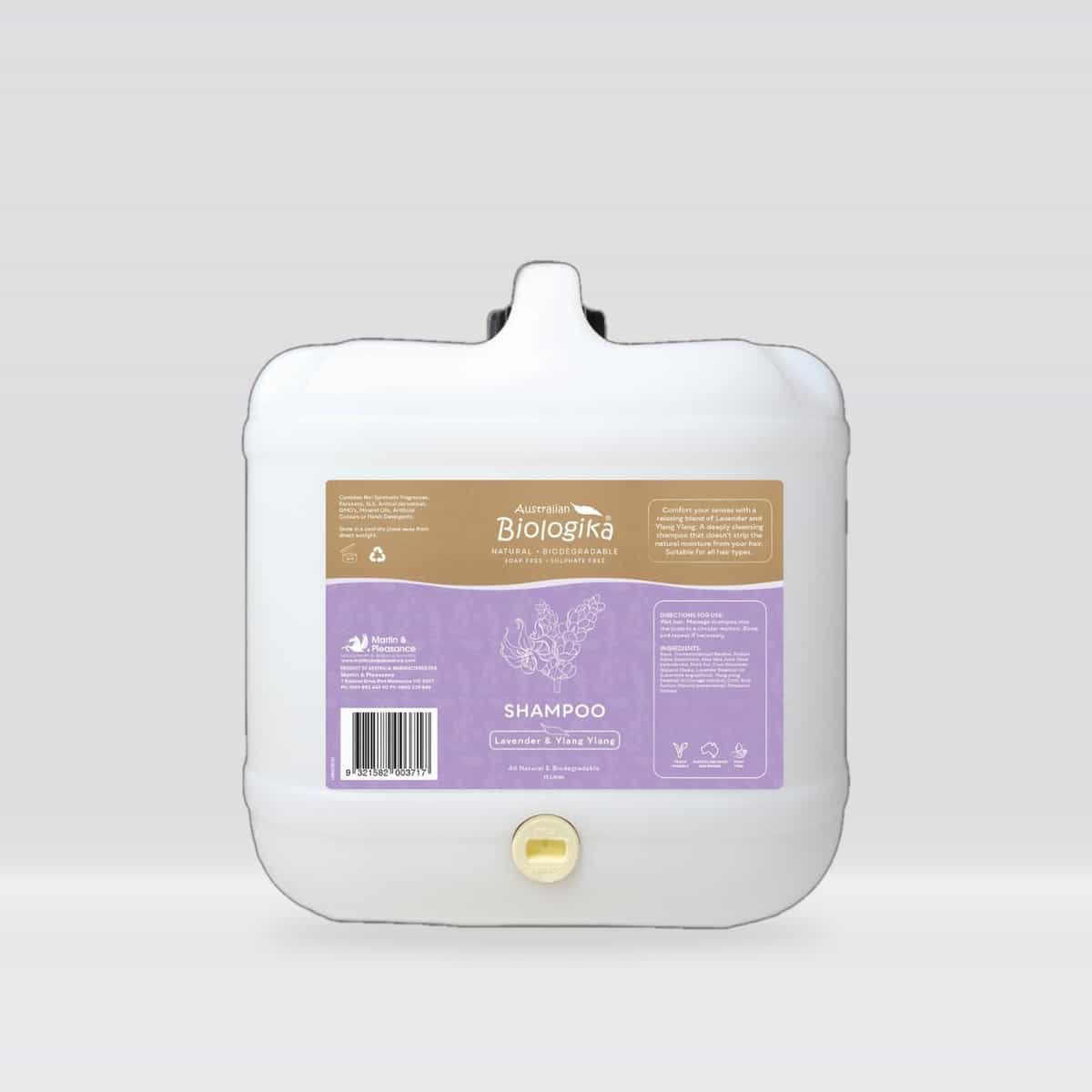 Biologika Lavender & Ylang Ylang Shampoo Bulk 15L
