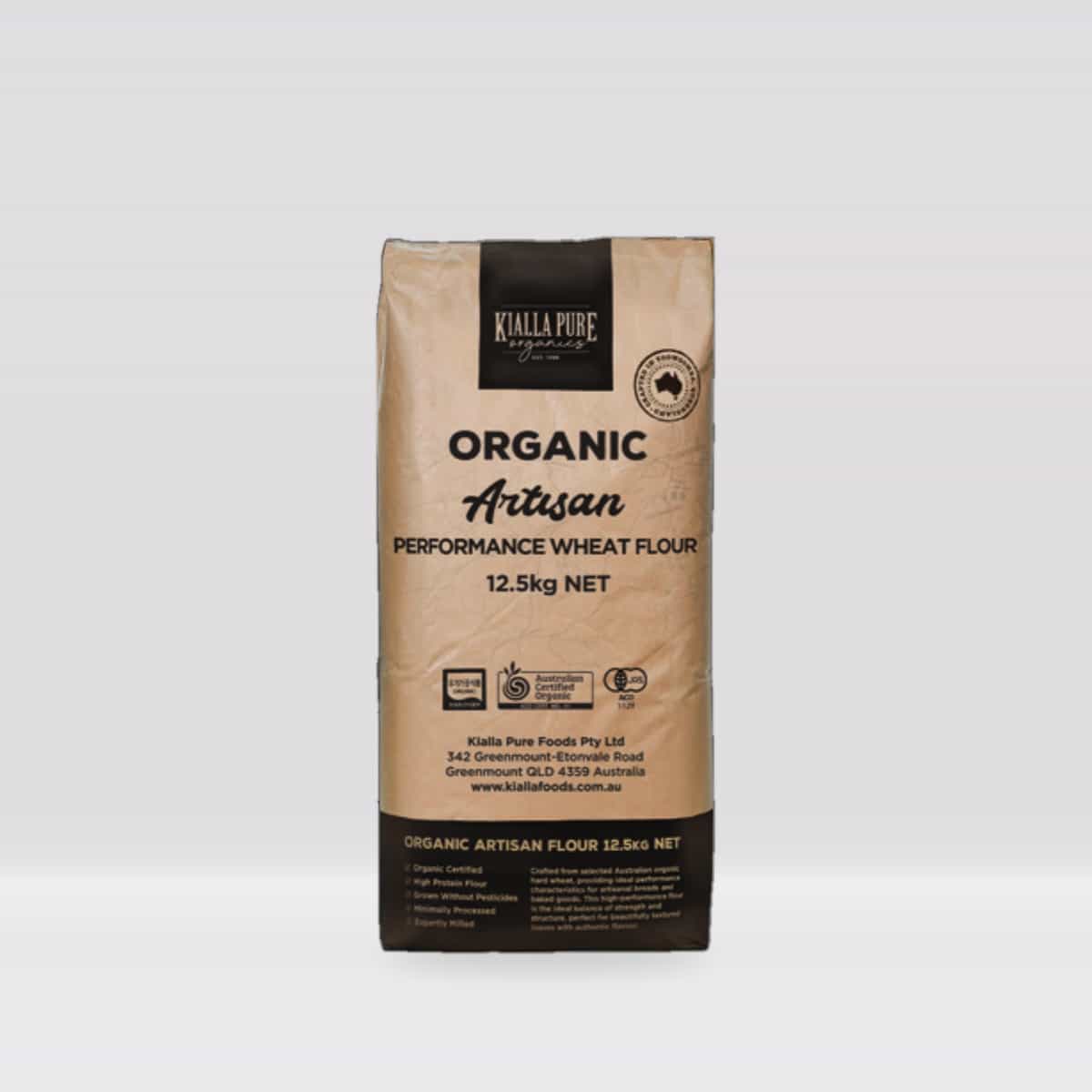 Kialla Pure Foods Organic Artisan Flour 12.5kg