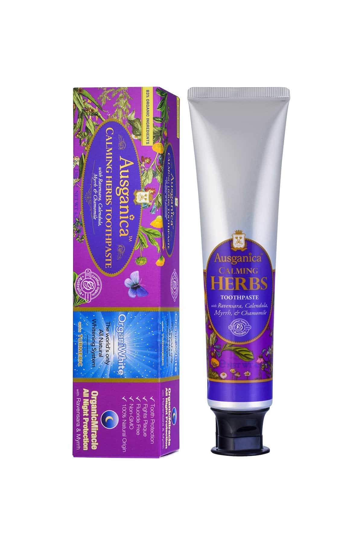 Ausganica Certified Organic Calming Herbs Toothpaste 130g