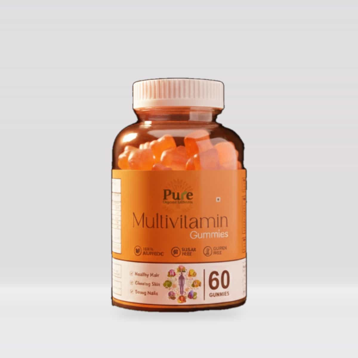 Pure Organics Australia Multivitamin Gummies 60 Gummies