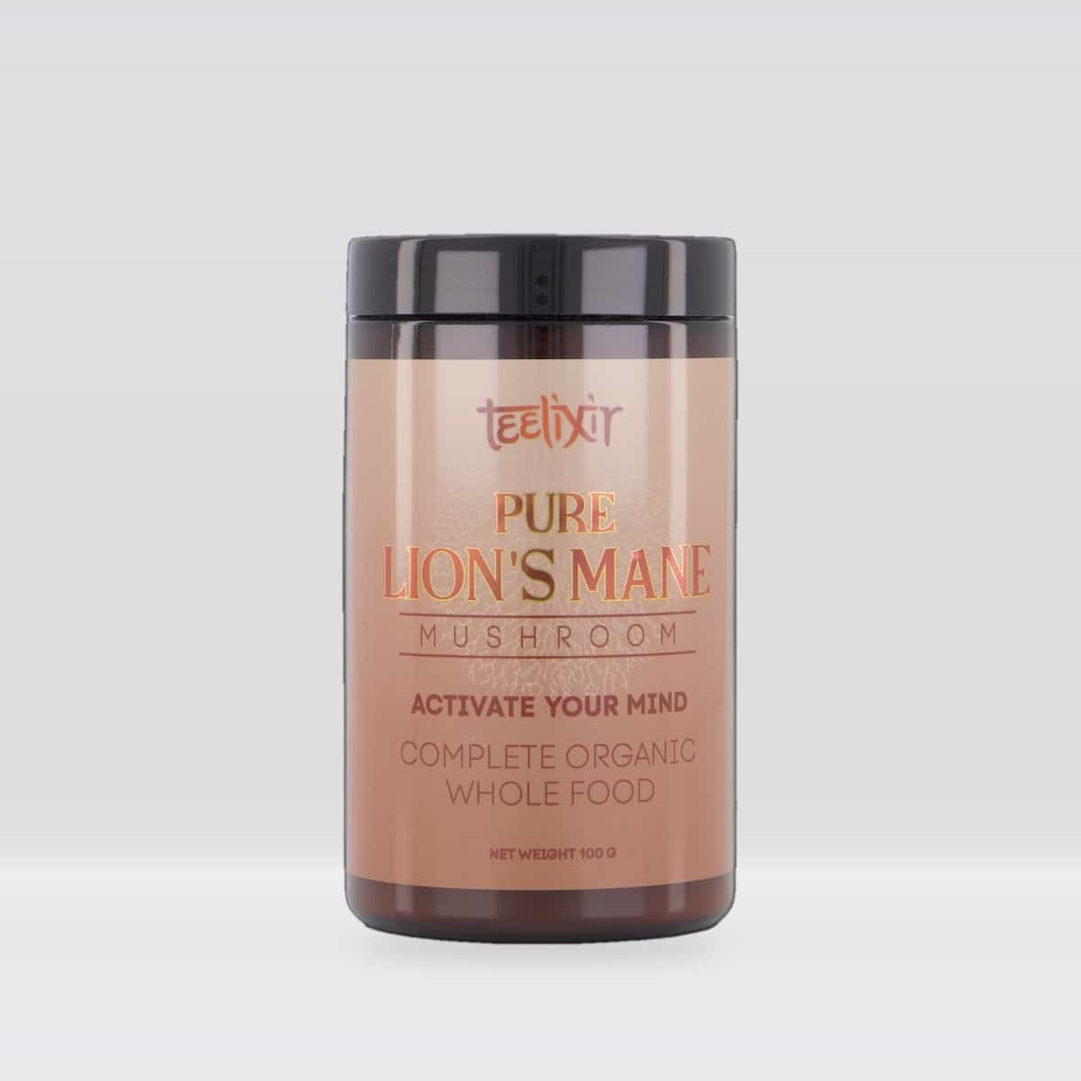 Teelixir Pure Lions Mane Mushroom 3g Sachet