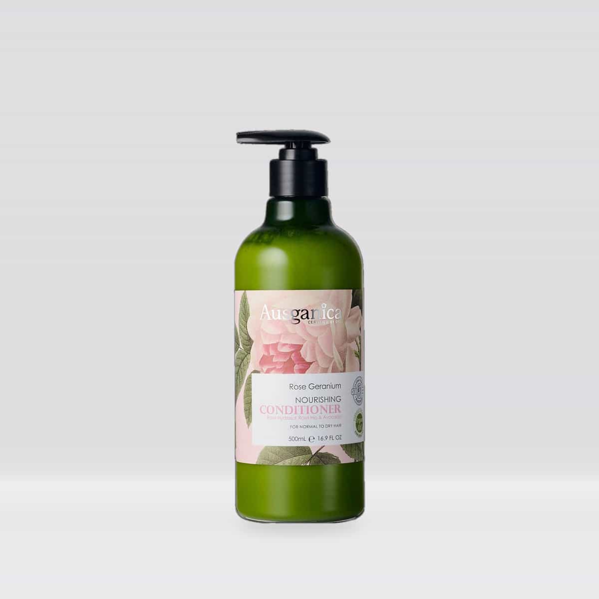 Ausganica Certified Organic Rose Geranium Nourishing Conditioner 500ml