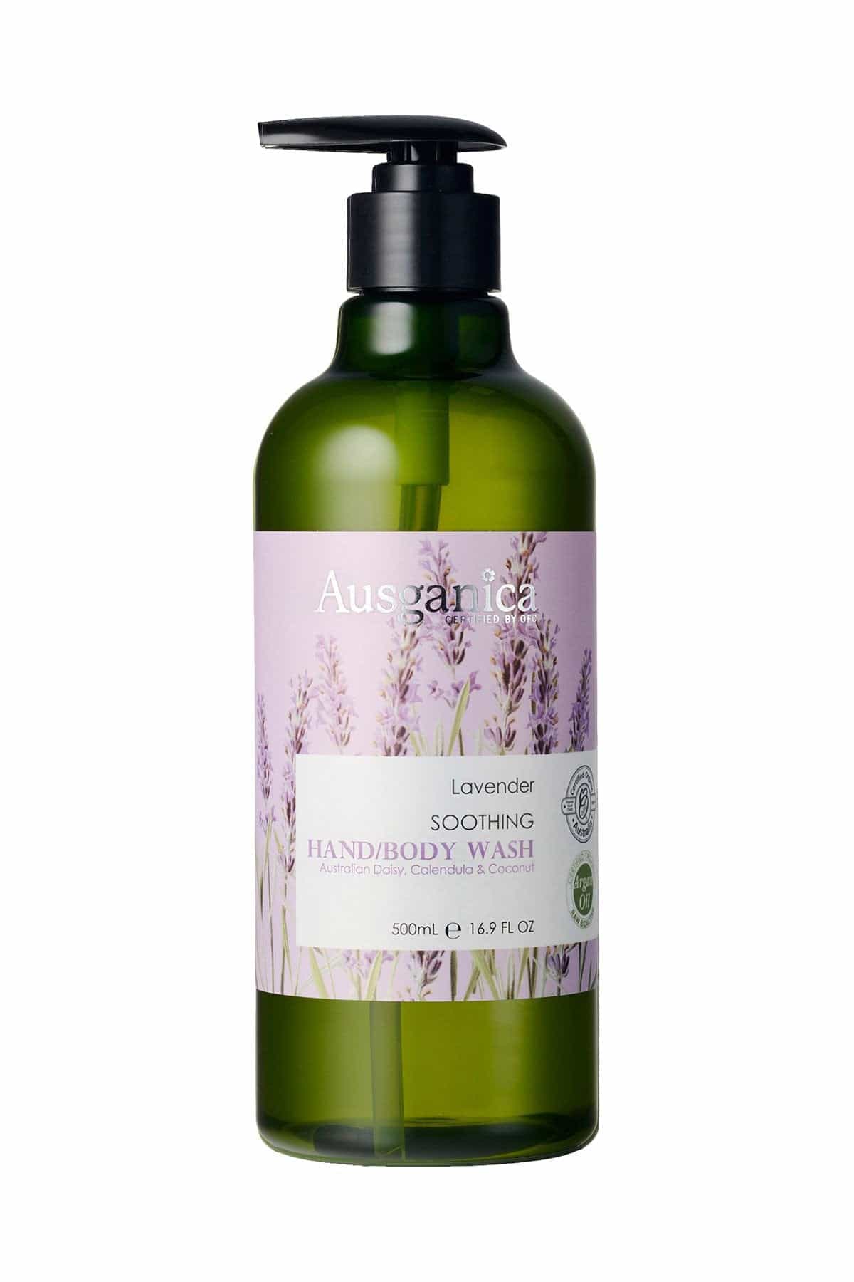 Ausganica Certified Organic Lavender Soothing Hand & Body Wash 500ml