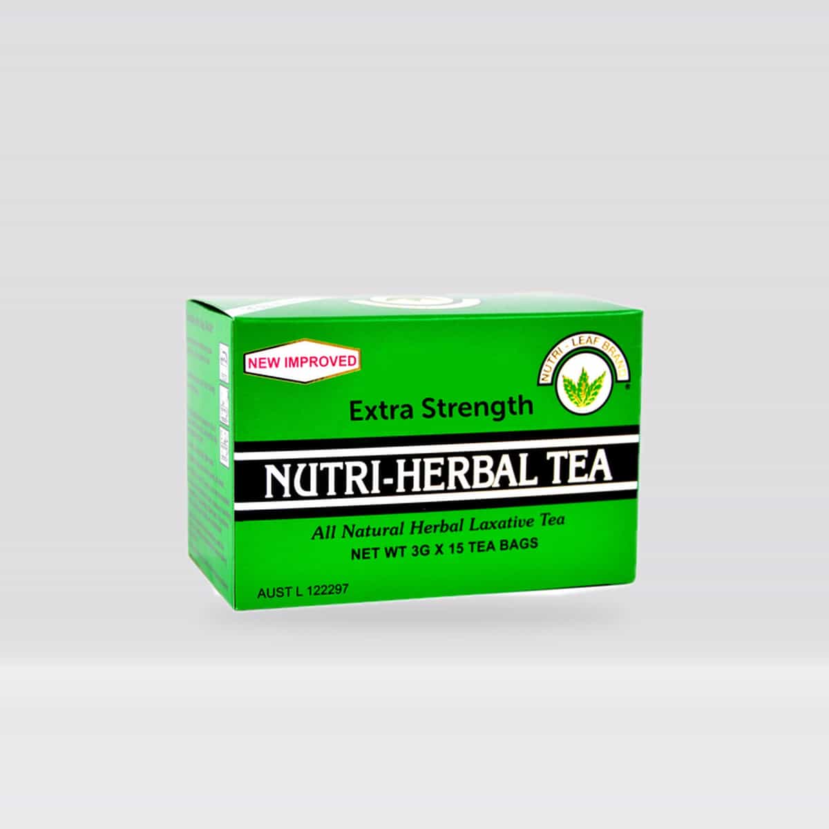 Nutrileaf Nutri Leaf Herbal Tea Extra   Strength Dieters 15 tea bags.