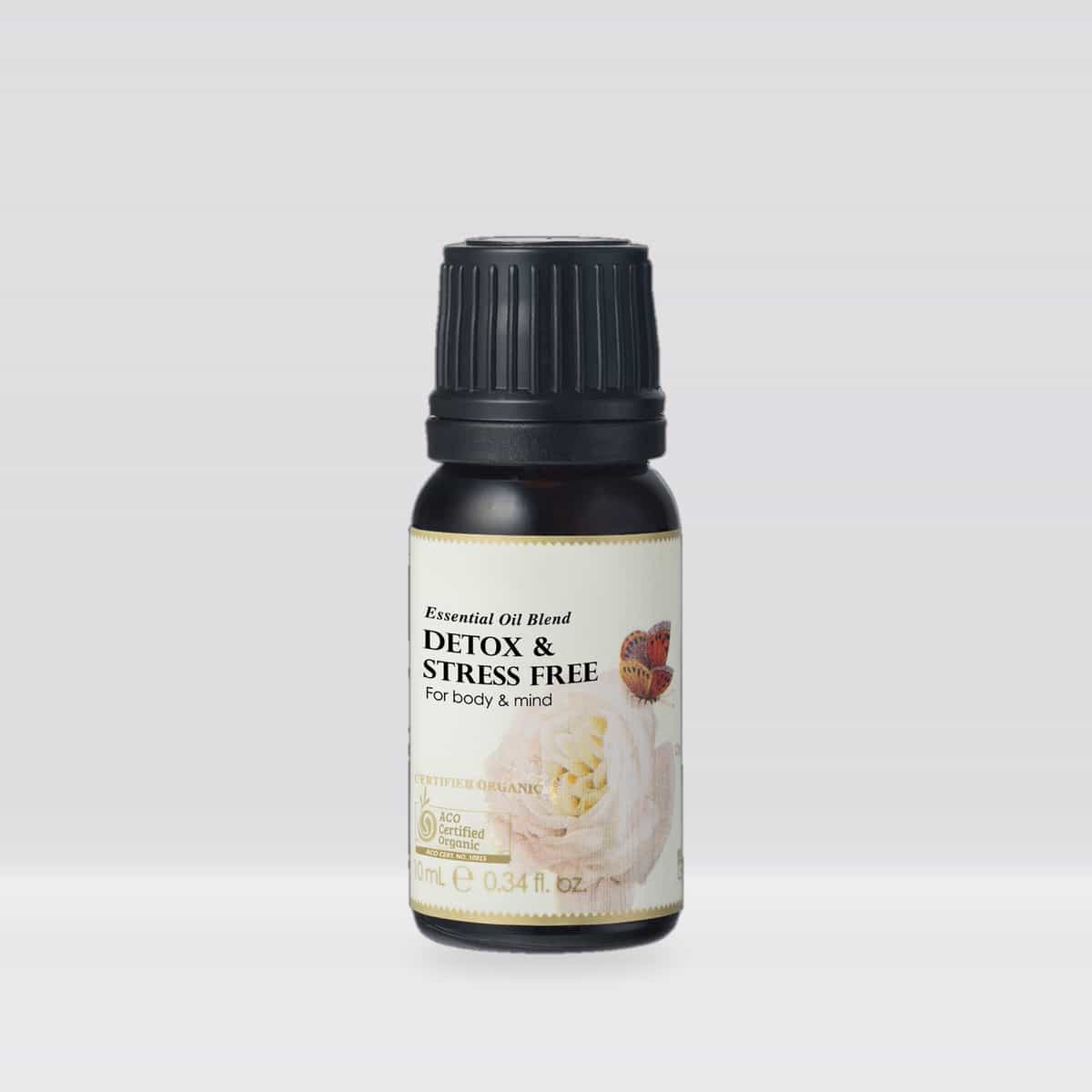 Ausganica Detox & Stress Free Essential Oil Blend 10ml