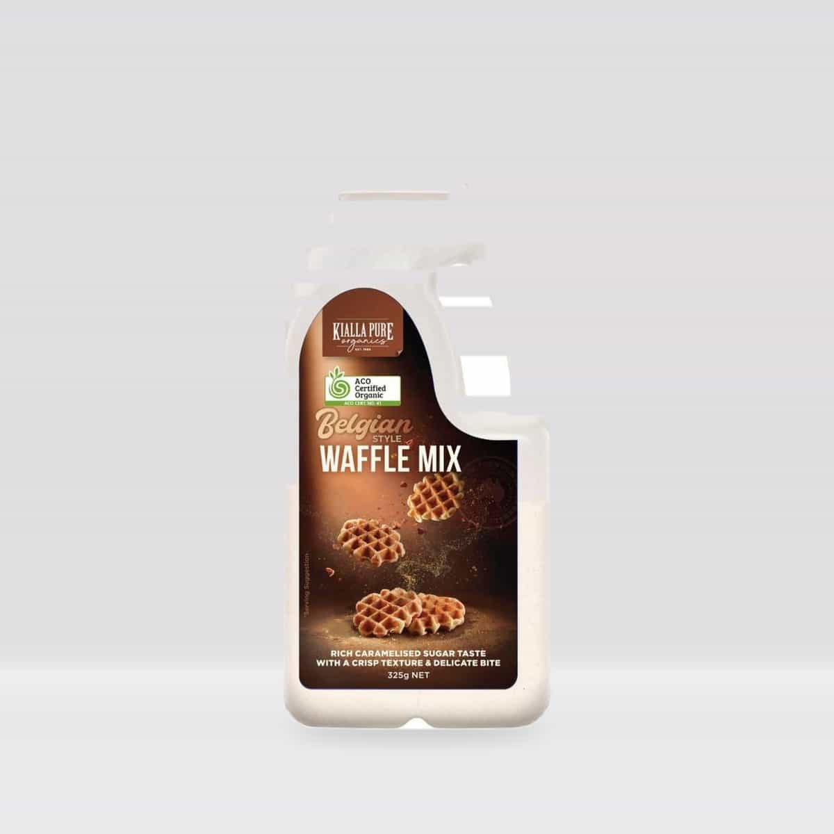 Kialla Pure Foods Organic Waffle Mix Belgian Style 325g