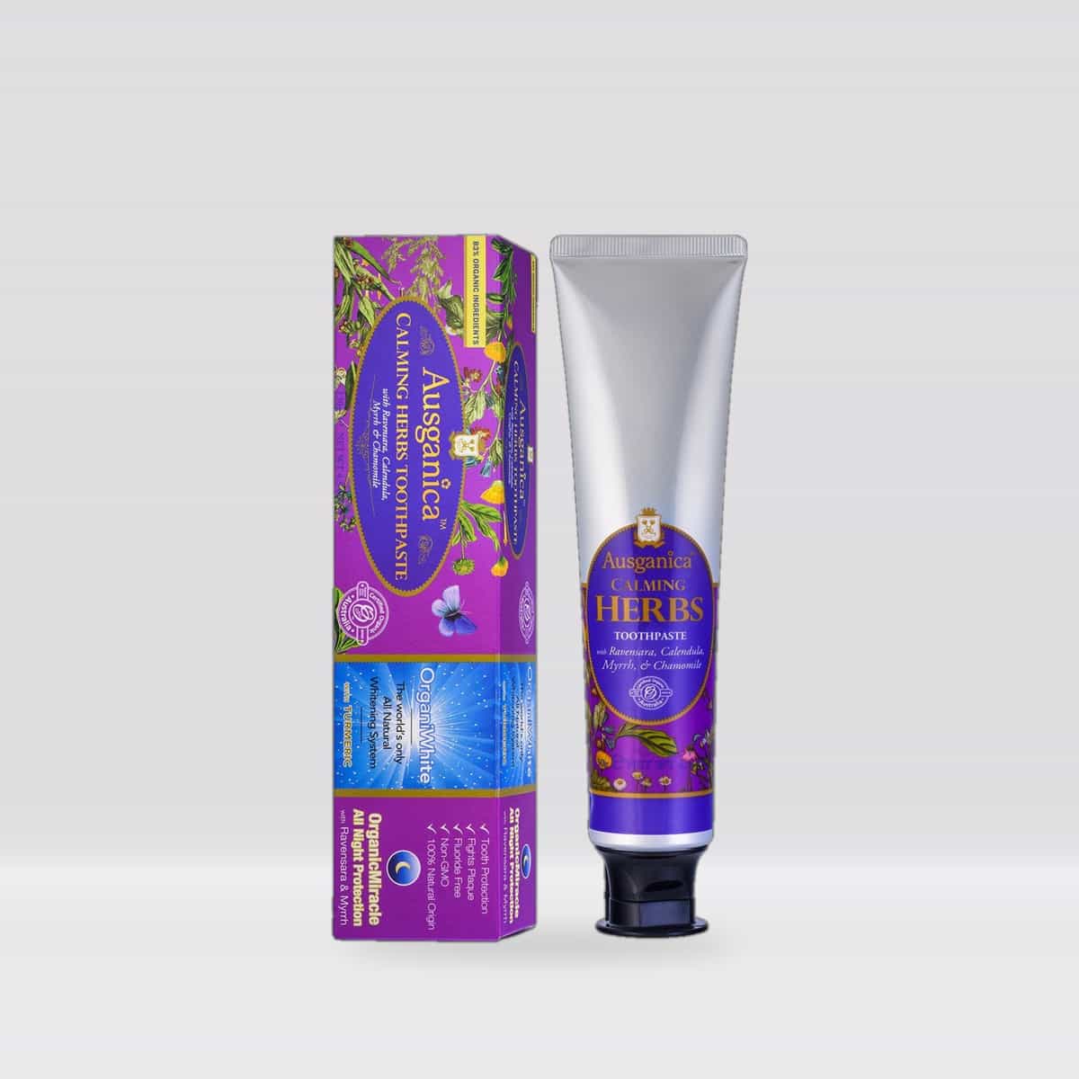 Ausganica Certified Organic Calming Herbs Toothpaste 130g