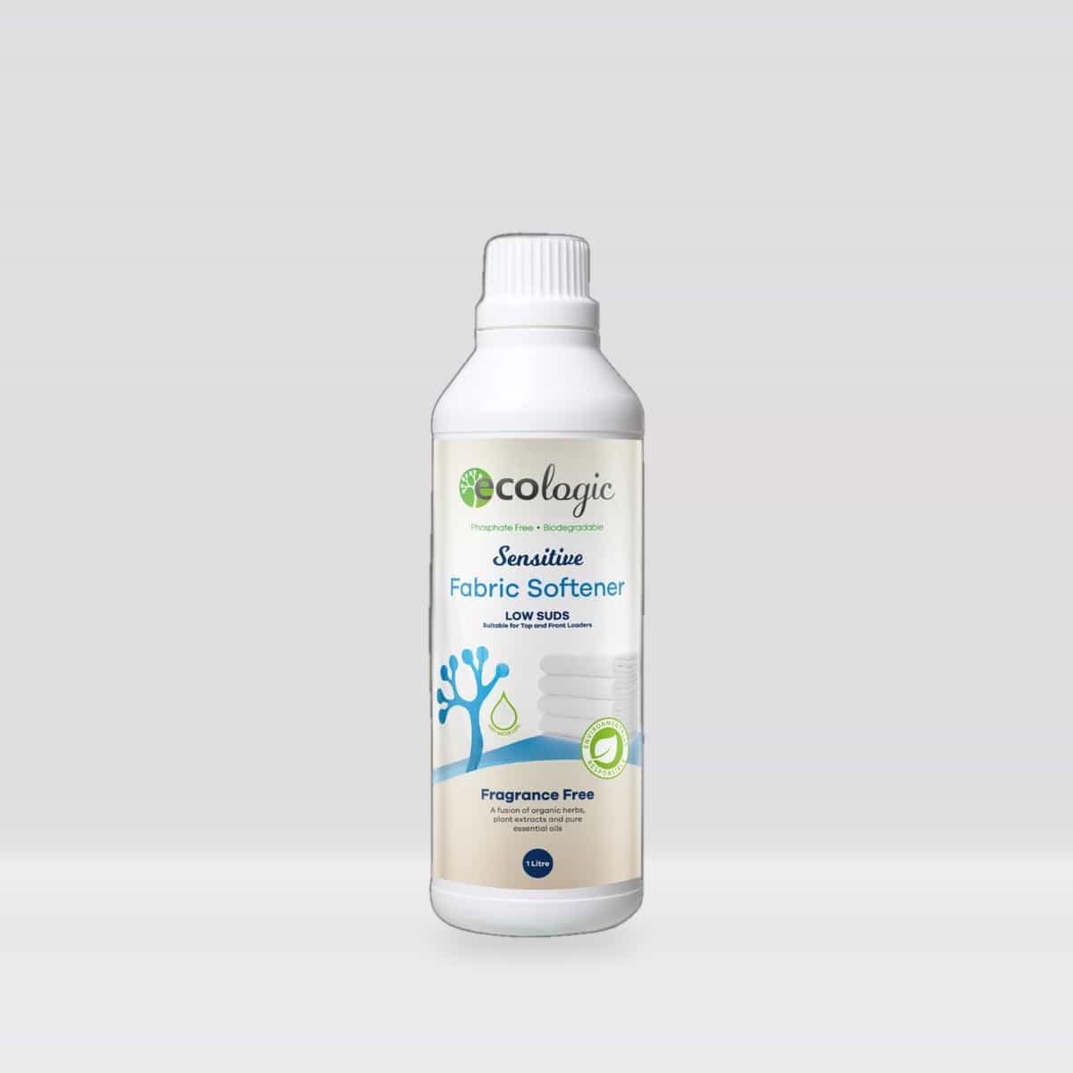ECOLogic Sensitive Fabric Softener Fragrance Free 1L