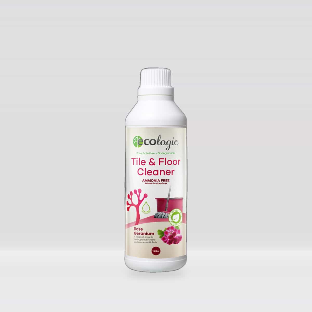 ECOLogic Rose Geranium Tile & Floor Cleaner 1L