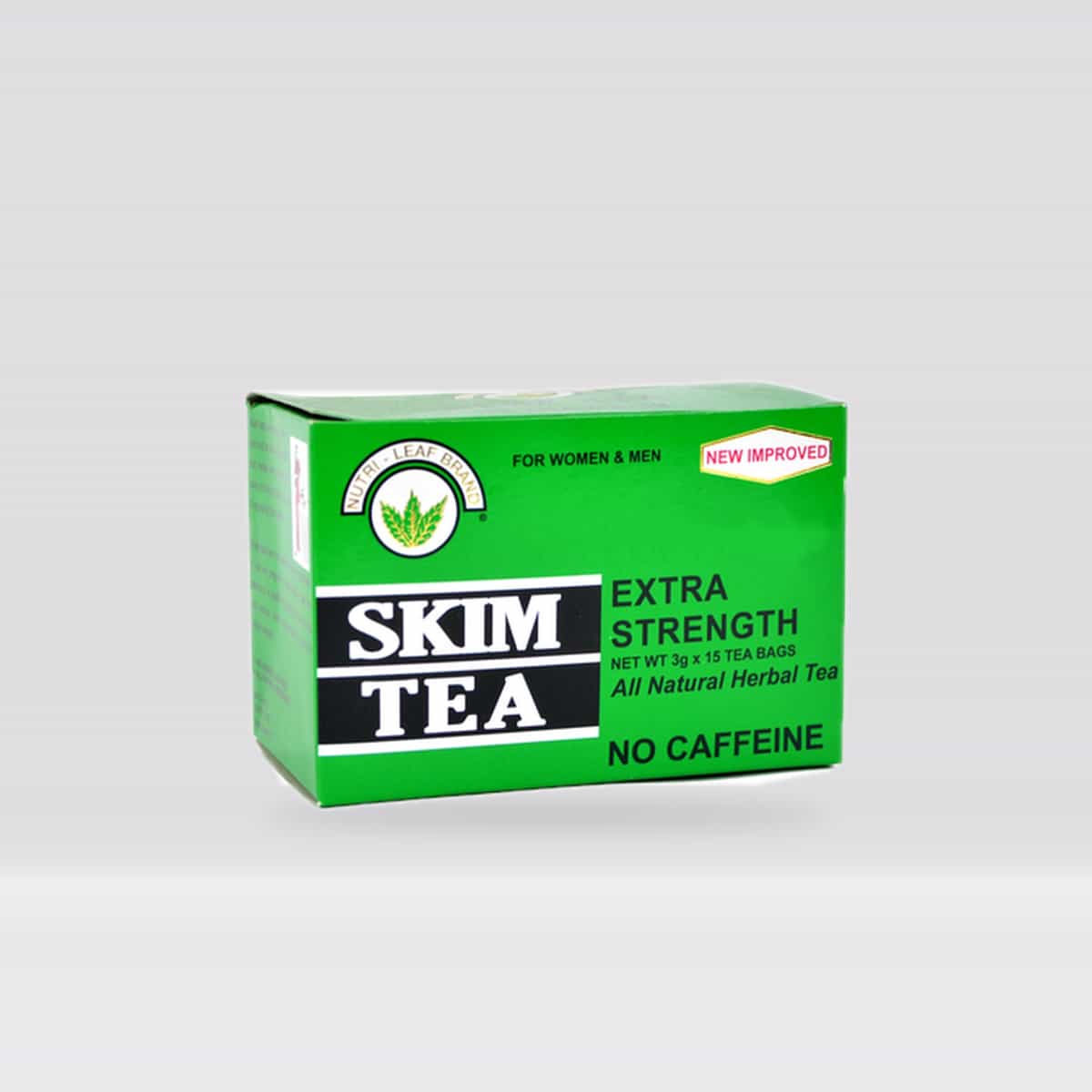 Nutrileaf Nutri Leaf Skim/Slim Tea Dieters Extra Strength 15 Tea Bags