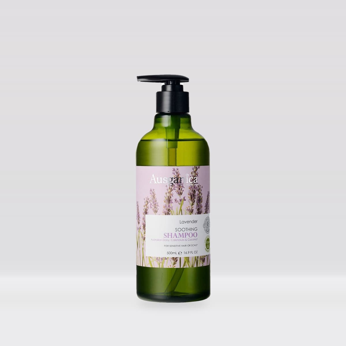 Ausganica Certified Organic Lavender Soothing Shampoo 500ml – Short Dated (Best Before Mar 2027)
