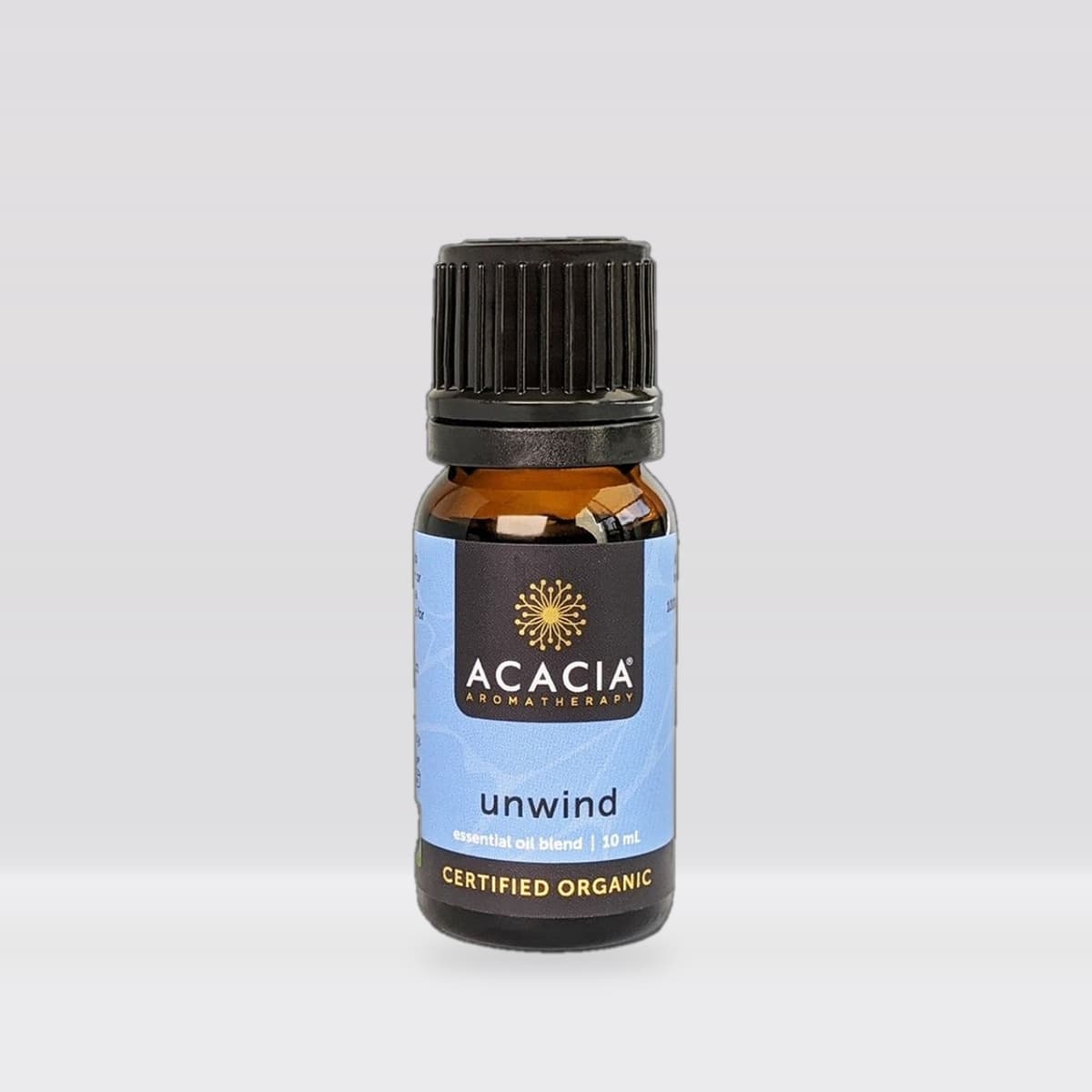Acacia AromaTherapy Unwind Certified Organic Essential Oil Blend 10ml