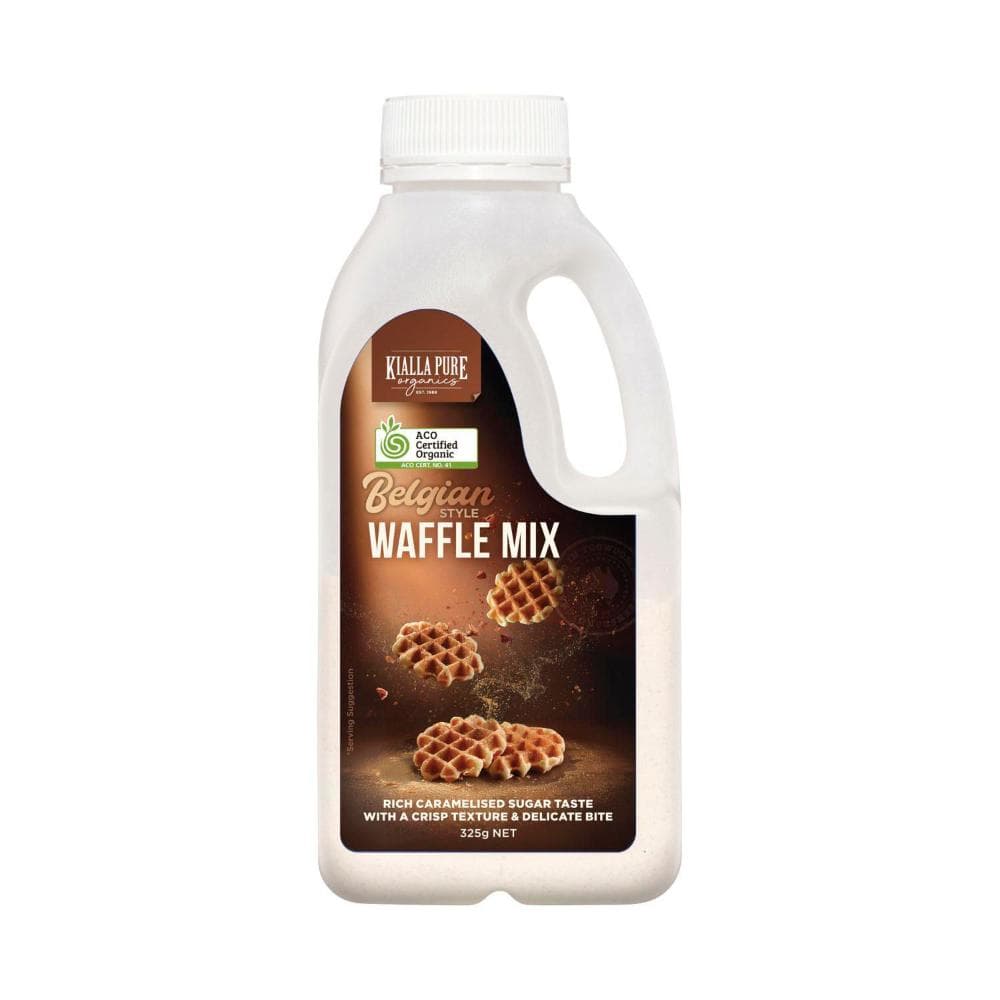 Kialla Pure Foods Organic Waffle Mix Belgian Style 325g
