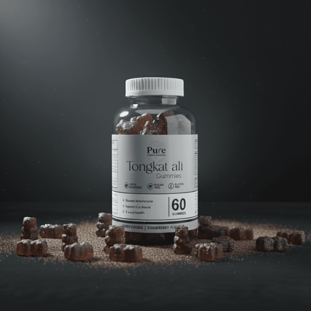 Pure Organics Australia Tongkat Ali Gummies 60 Gummies