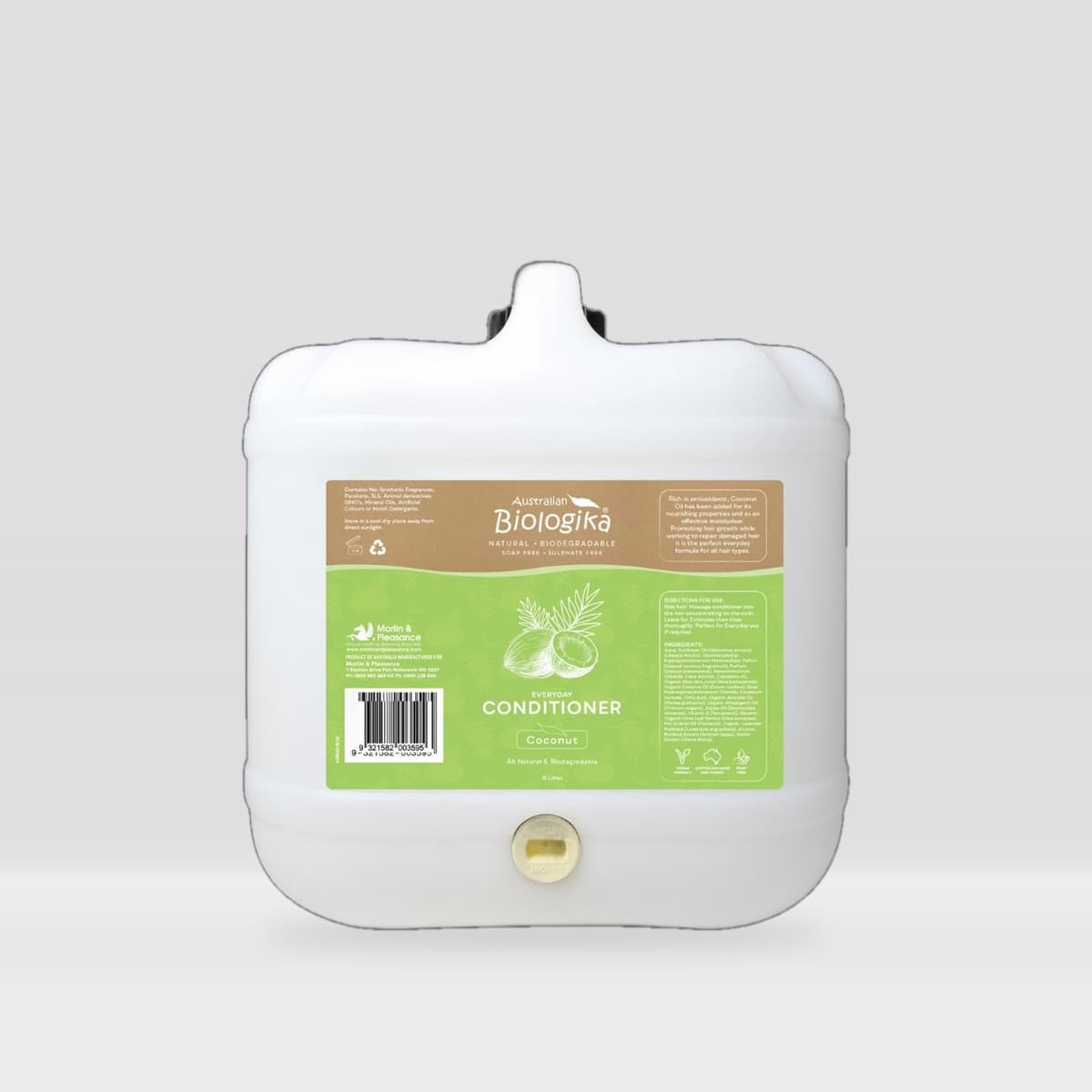 Biologika Coconut Conditioner Bulk 15L