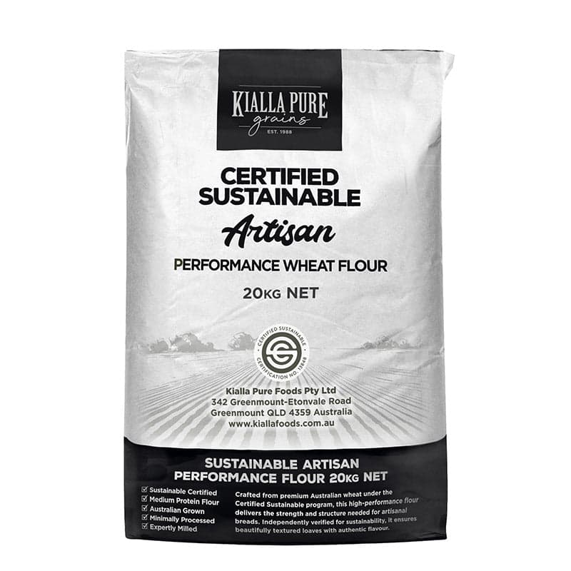 Kialla Pure Foods Organic Sustainable Artisan Performance Flour 20kg