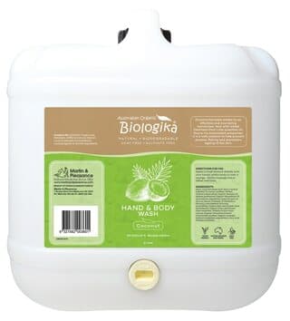 Biologika Coconut Hand & Body Wash Bulk 15L