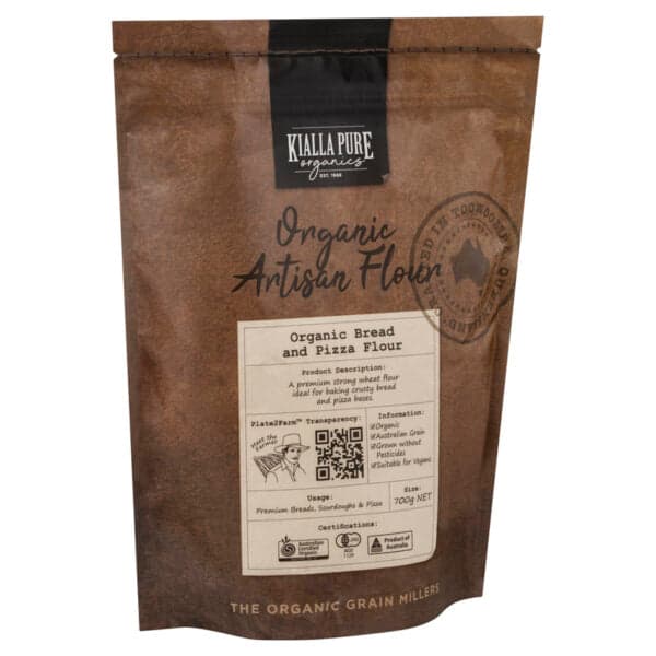 Kialla Pure Foods Organic Bread and Pizza Flour 700g