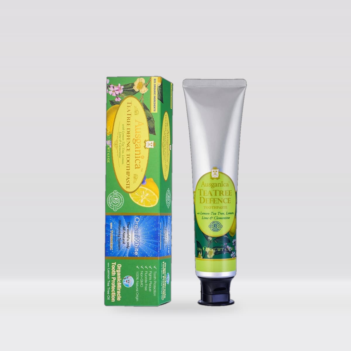 Ausganica Certified Organic Tea Tree Defence Toothpaste 130g