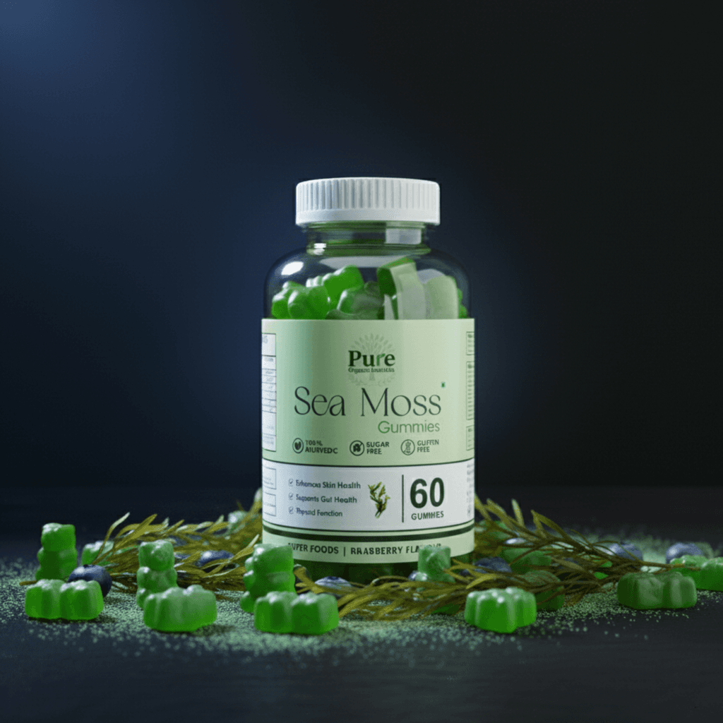Pure Organics Australia Sea Moss Gummies 60 Gummies
