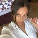 White Lotus Double Headed Rose Quartz Roller - thumbnail 2