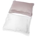 White Lotus 19 Momme Pure Silk Pillowcase - White - thumbnail 4