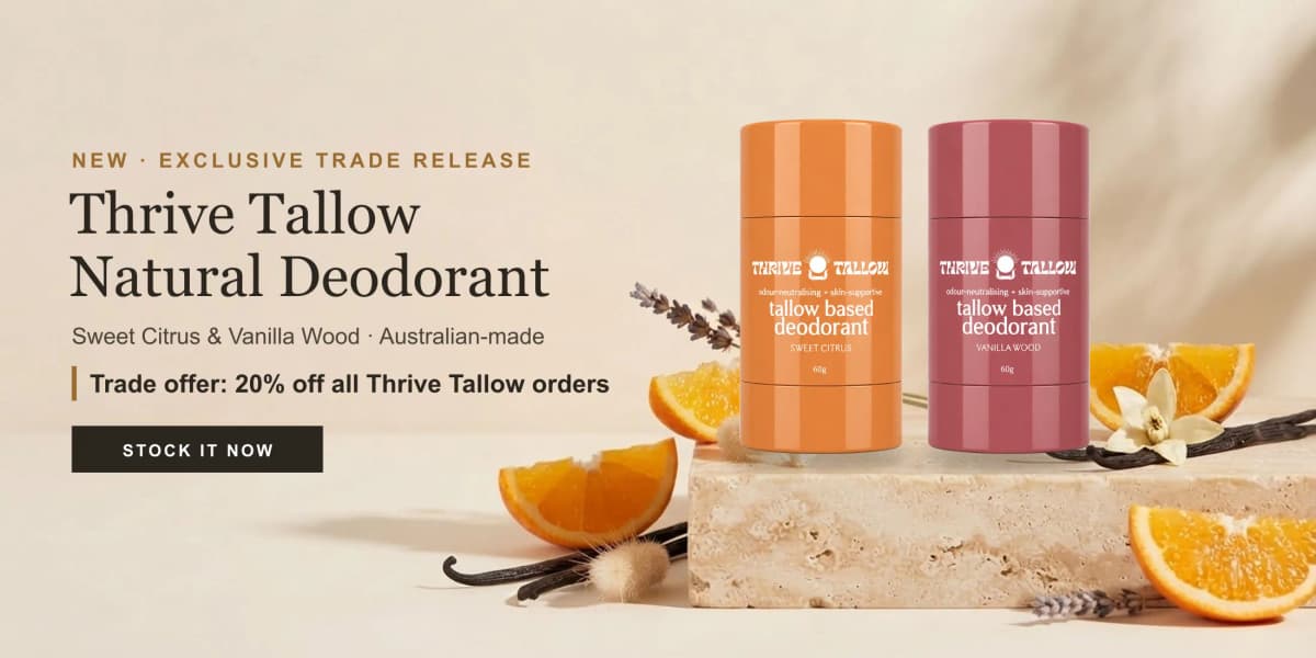 Thrive Tallow — 20% off all Thrive Tallow trade orders