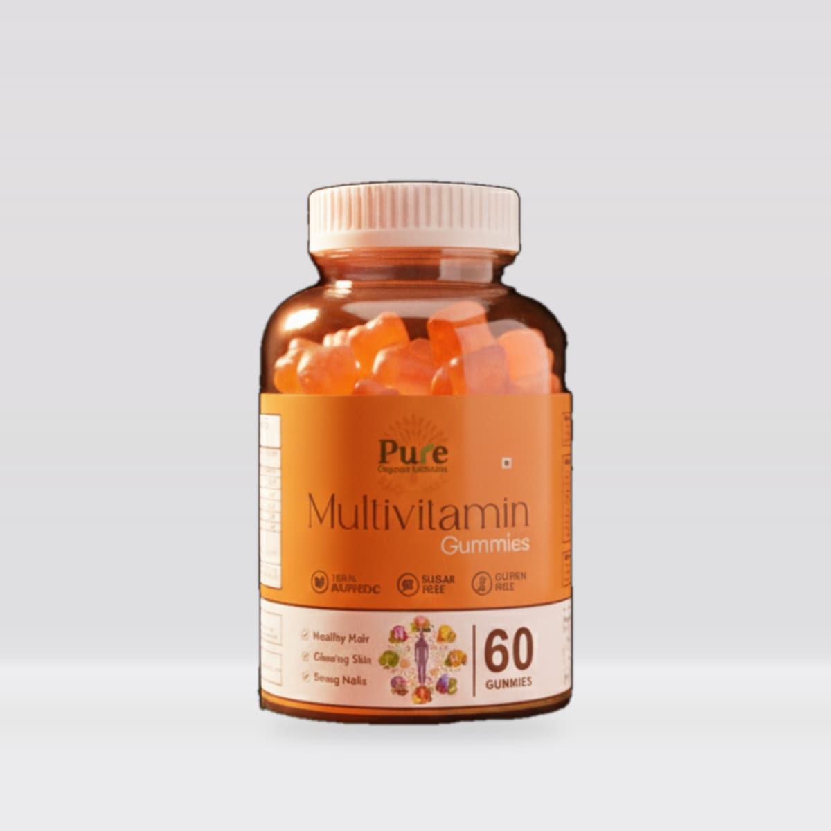 Pure Organics Australia Multivitamin Gummies 60 Gummies