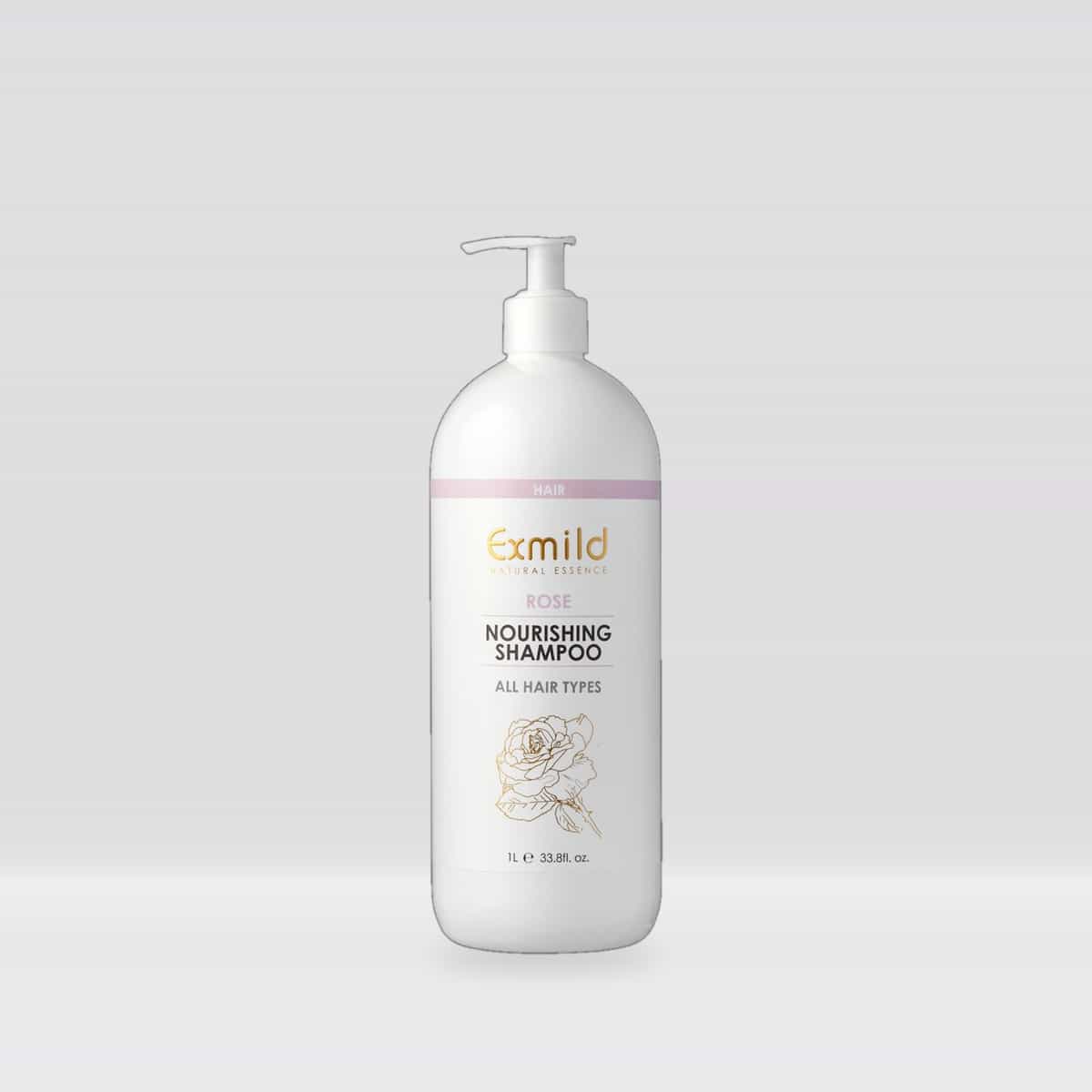 Exmild Rose Nourishing Shampoo 1L