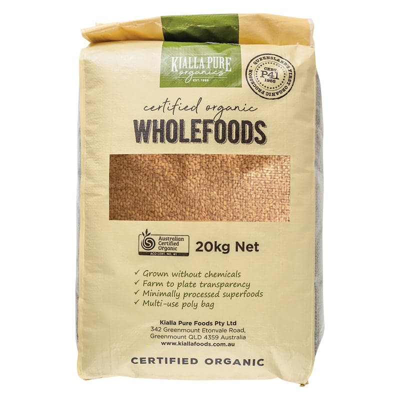 Kialla Pure Foods Organic Ancient Seeds and Grain Mix Concentrate 20kg