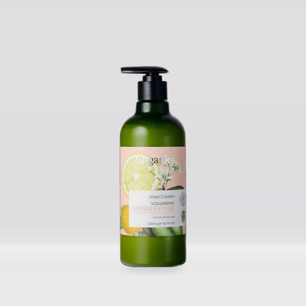 Ausganica Certified Organic Litsea Cubeba Volumizing Conditioner 500ml