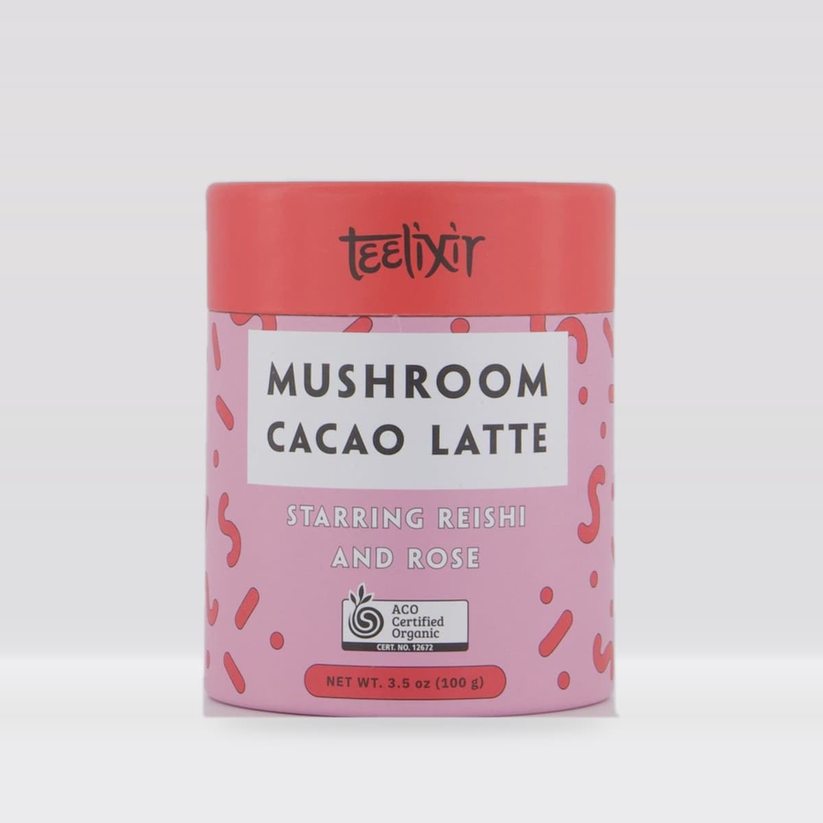 Teelixir Mushroom Cacao Latte with Reishi