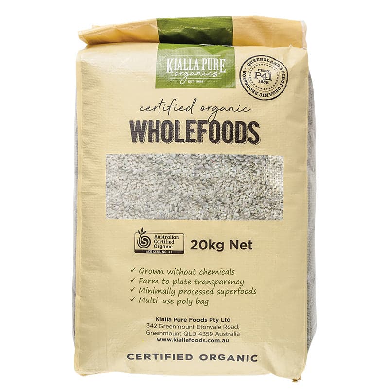 Kialla Pure Foods Organic Sunflower Kernels 20kg