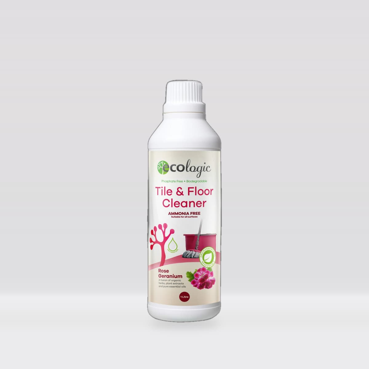 ECOLogic Rose Geranium Tile & Floor Cleaner 1L