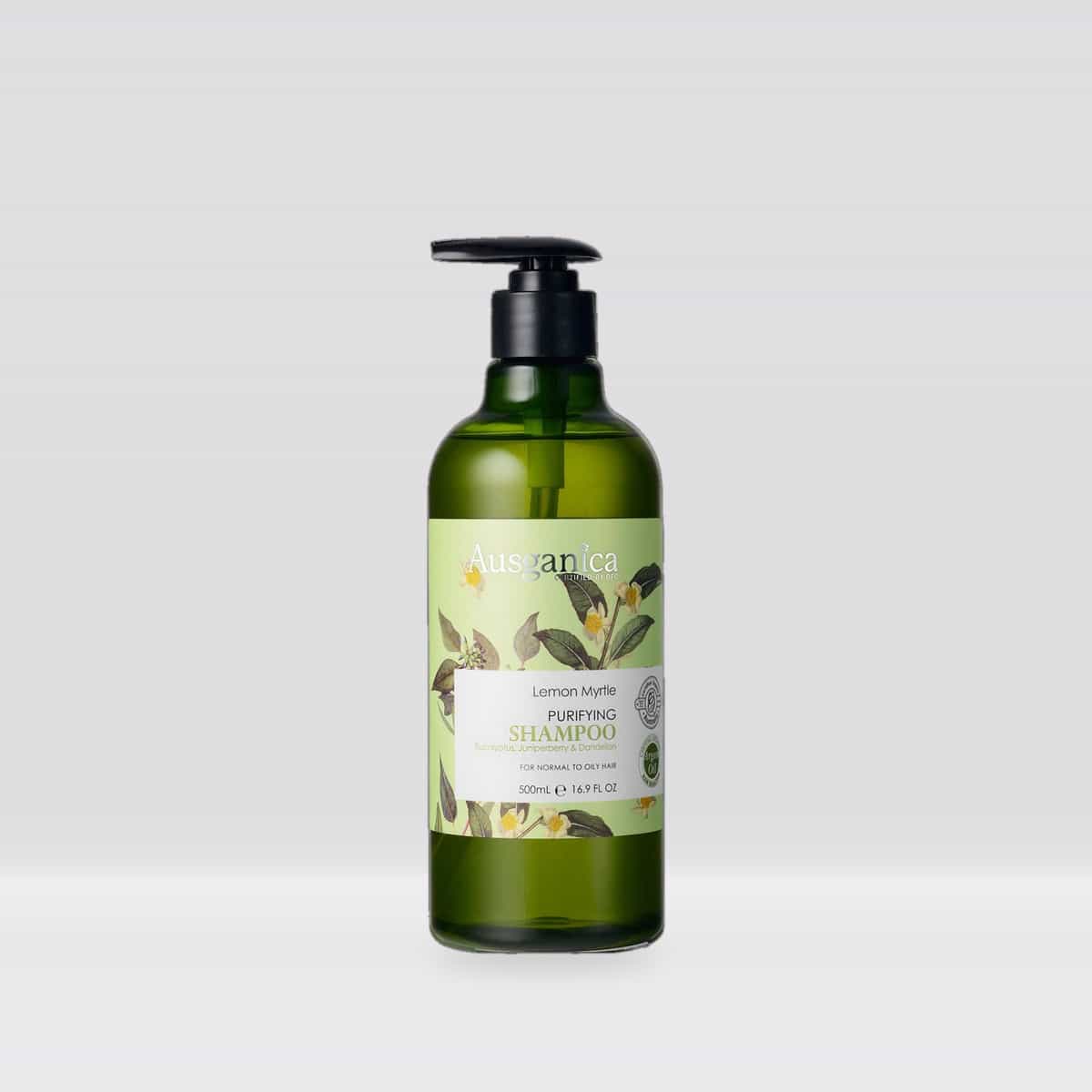 Ausganica Certified Organic Lemon Myrtle Purifying Shampoo 500ml