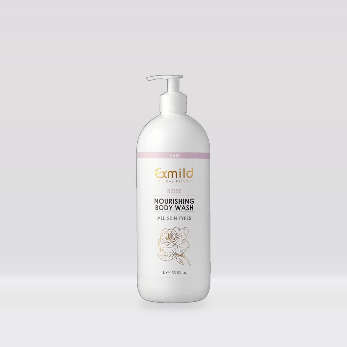 Exmild Rose Nourishing Body Wash 1L