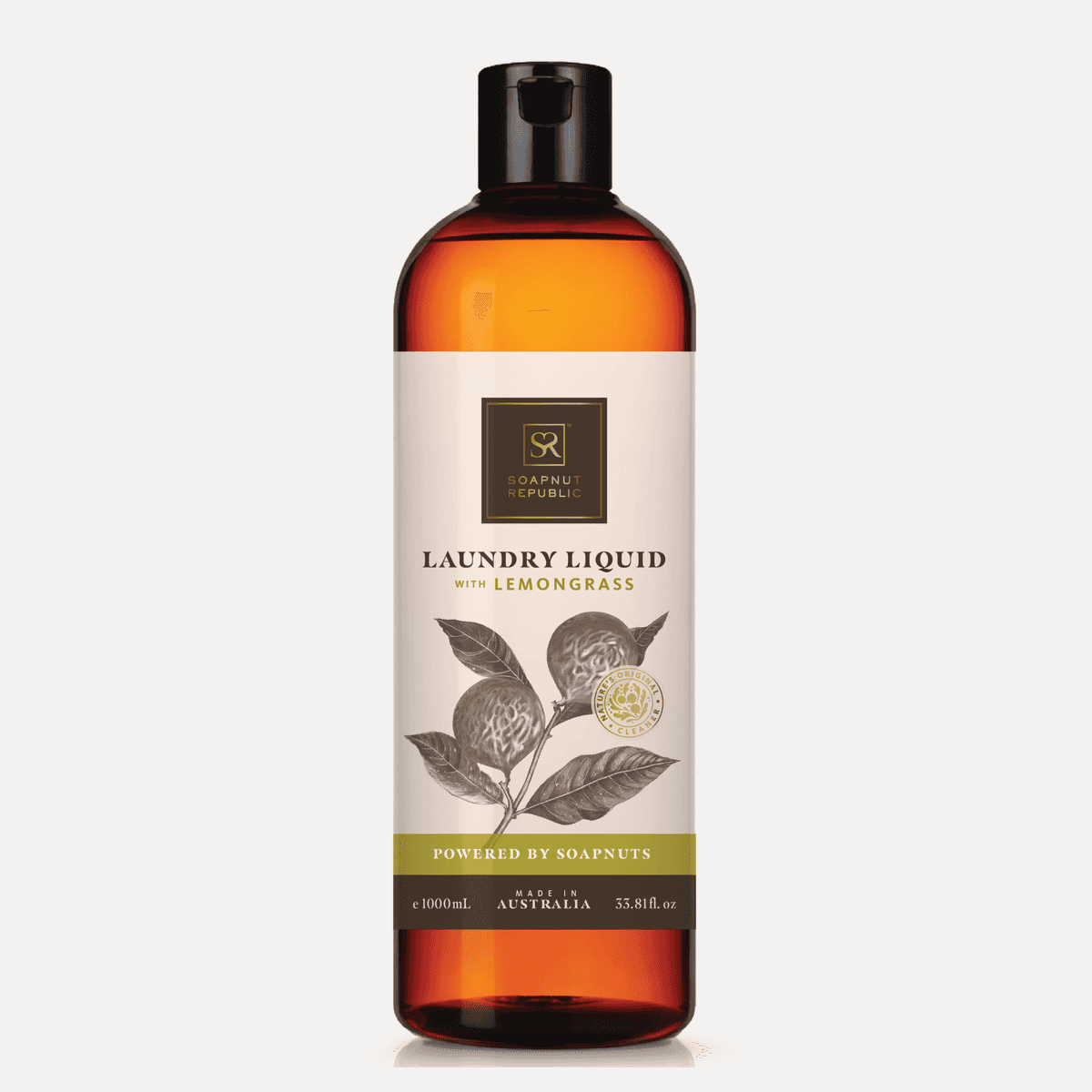 Soapnut Republic Laundry Liquid (Lemongrass) 1L