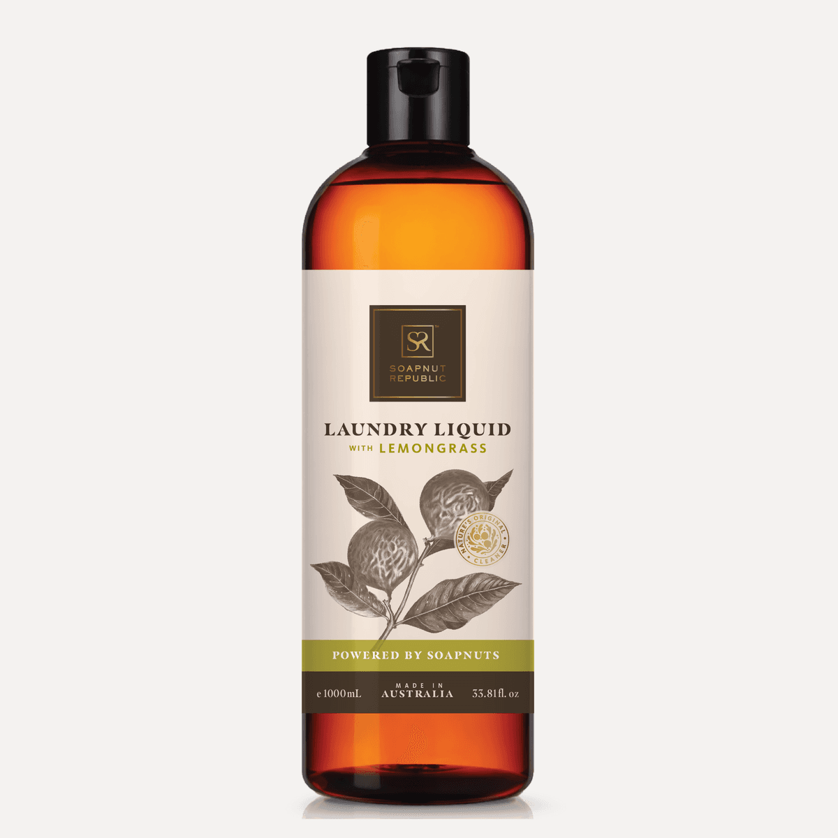Soapnut Republic Laundry Liquid (Lemongrass) 1L