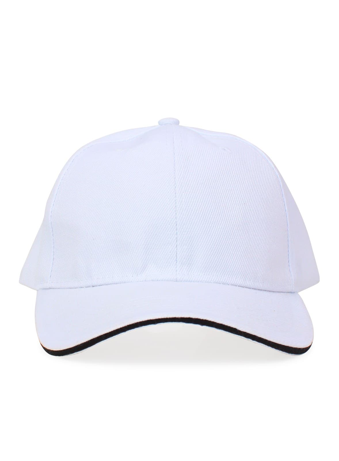 White Lotus Pure Silk Lined Sports Cap - White