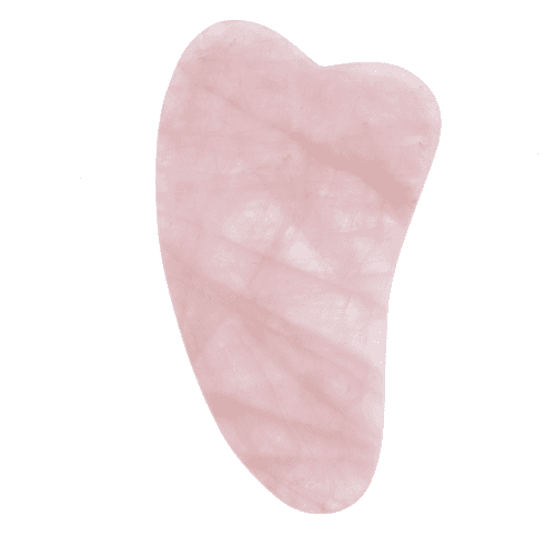 White Lotus Beauty White Lotus Rose Quartz Gua Sha