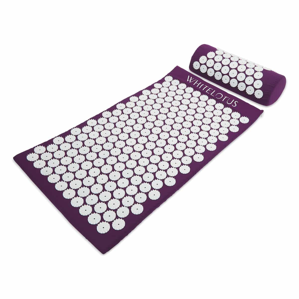 White Lotus Beauty White Lotus Memory Foam Acupressure Mat & Pillow