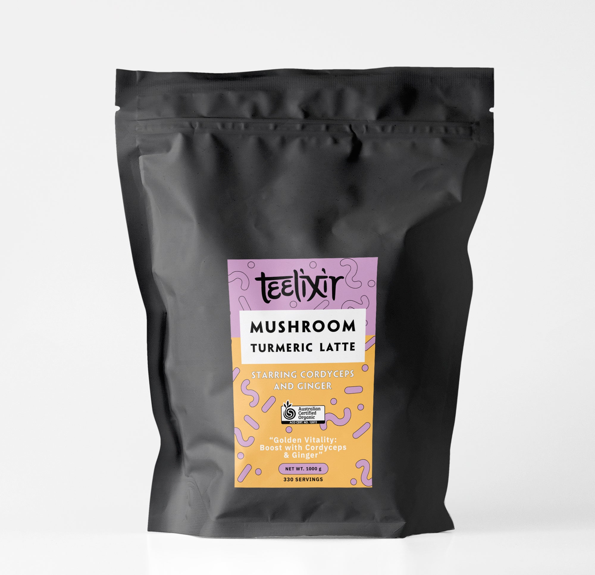 Teelixir Mushroom Turmeric Latte 1kg