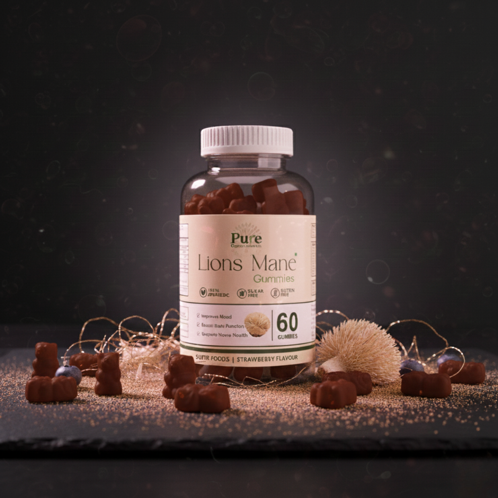 Pure Organics Australia LIONS-MANE Gummies