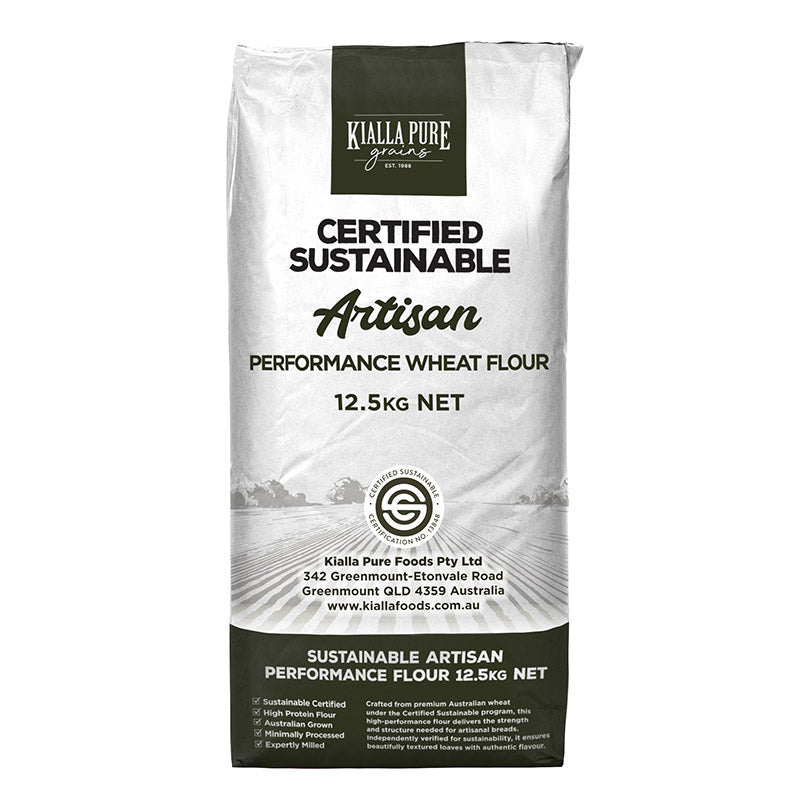 Kialla Pure Foods Organic Sustainable Artisan Performance Flour 12.5kg