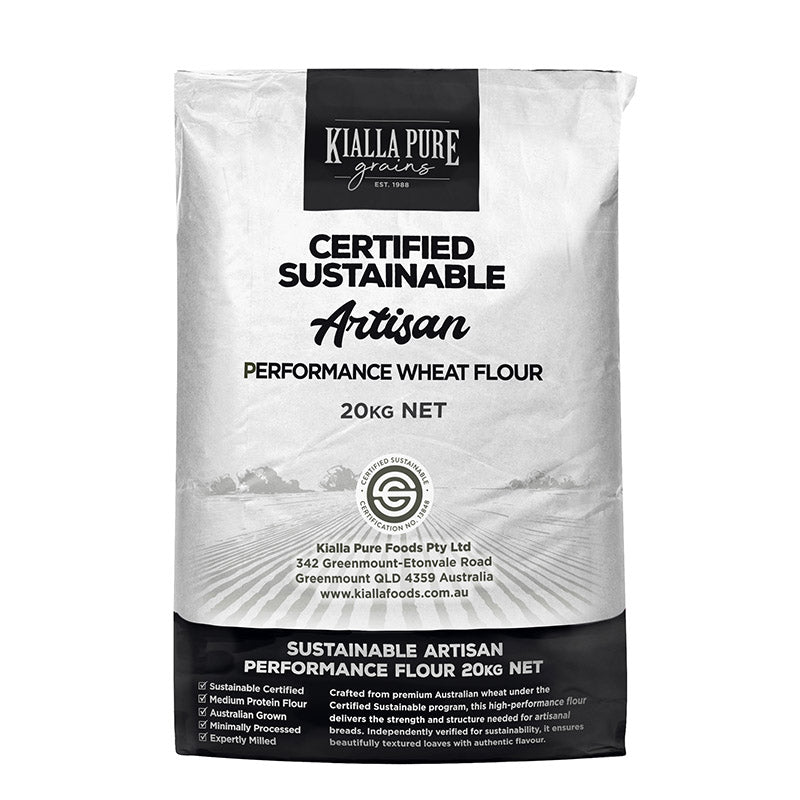 Kialla Pure Foods Organic Sustainable Artisan Performance Flour 20kg